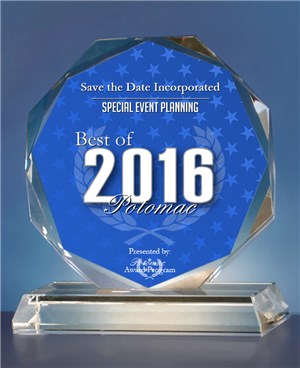 Best of Potomac 2016 Special Event Planning Award